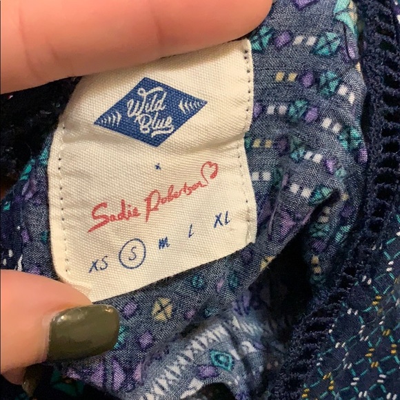 Wild blue Sadie Robertson dress - Picture 6 of 6